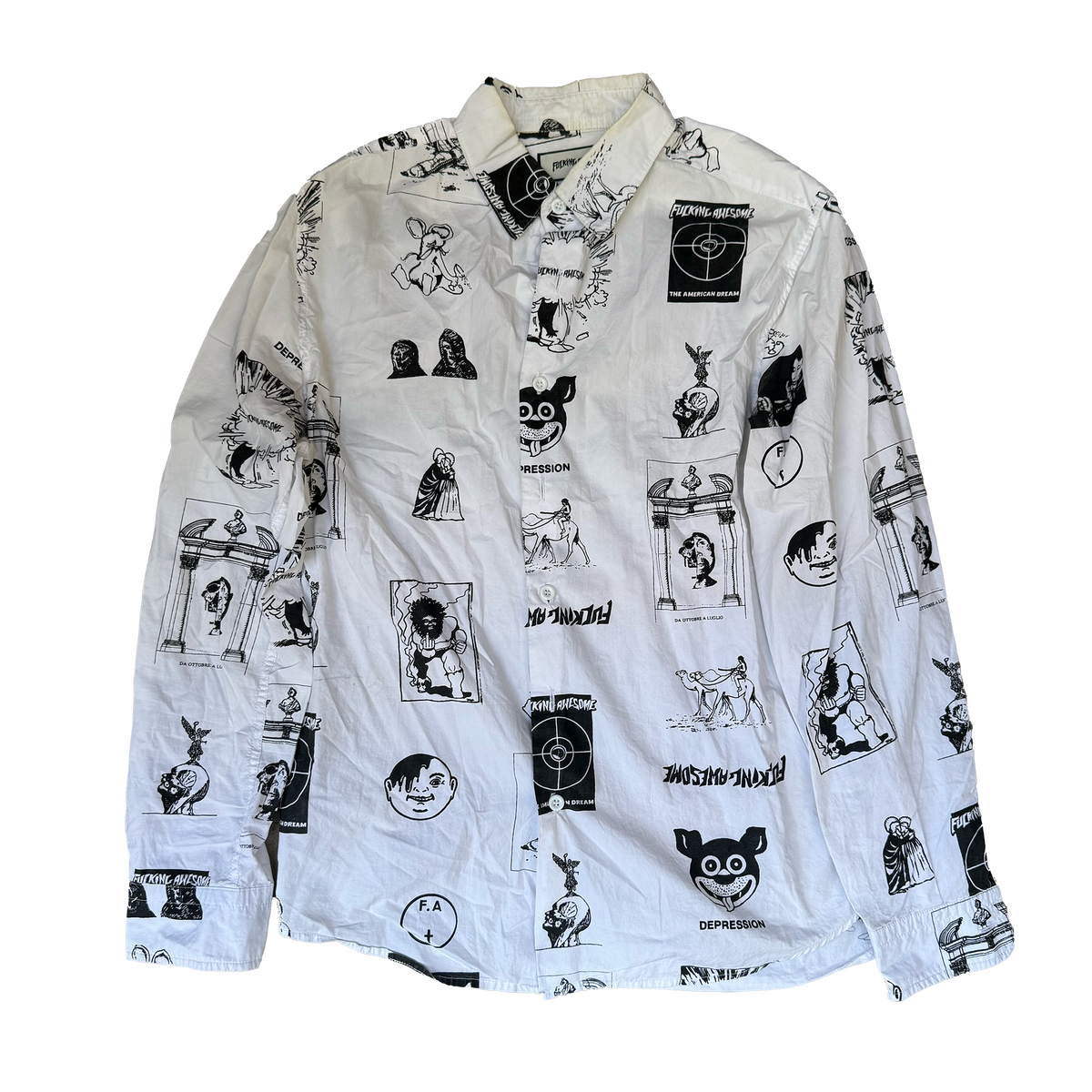 Fucking Awesome Button Up